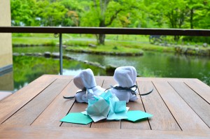 星のや軽井沢てるてる坊主