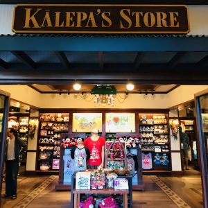 アウラニ限定グッズが買えるお土産店