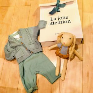 フランスブランドCyrillusの出産祝い